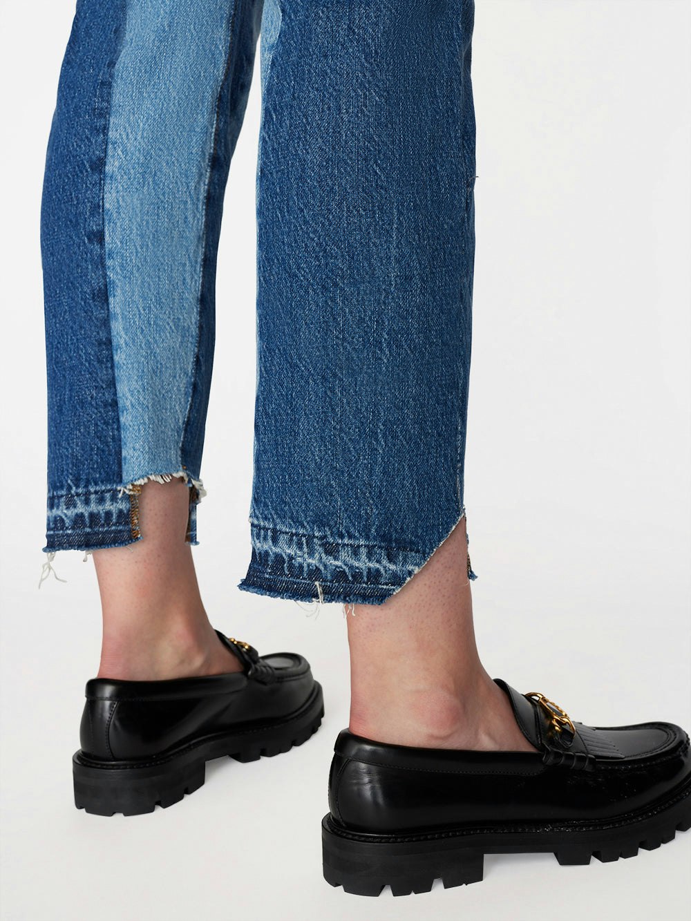 jeans bottom view detail view